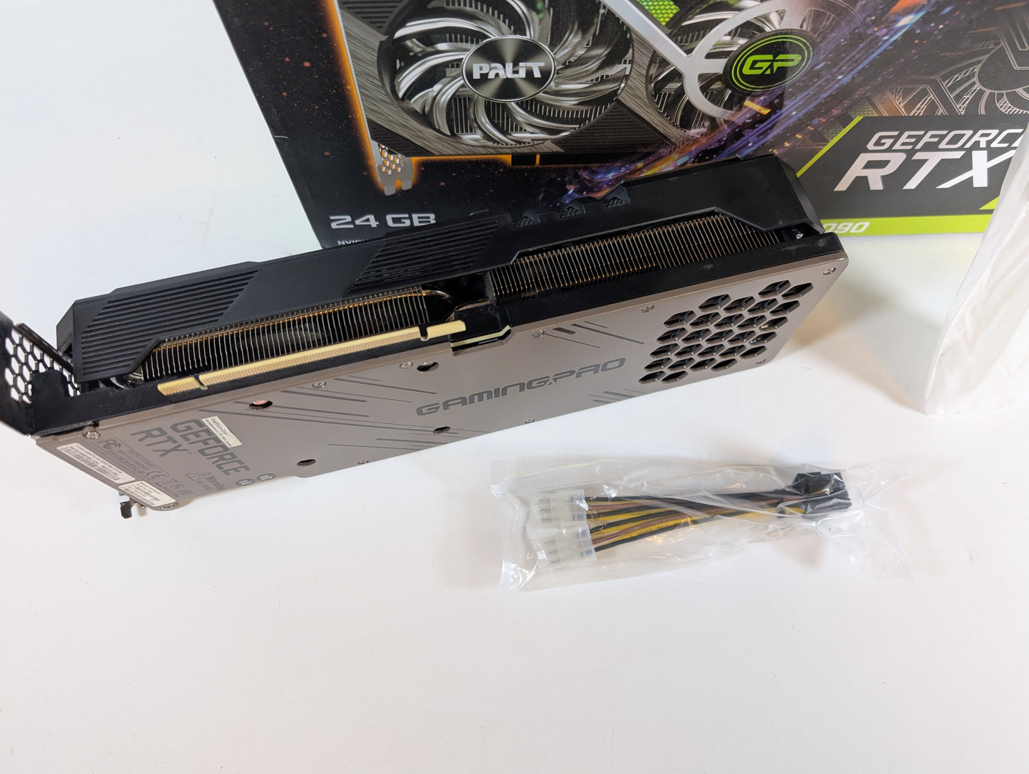 Palit RTX3090 Gaming Pro 24GB GDDR6X Gaming /KI /Workstation Grafikkarte + Extra