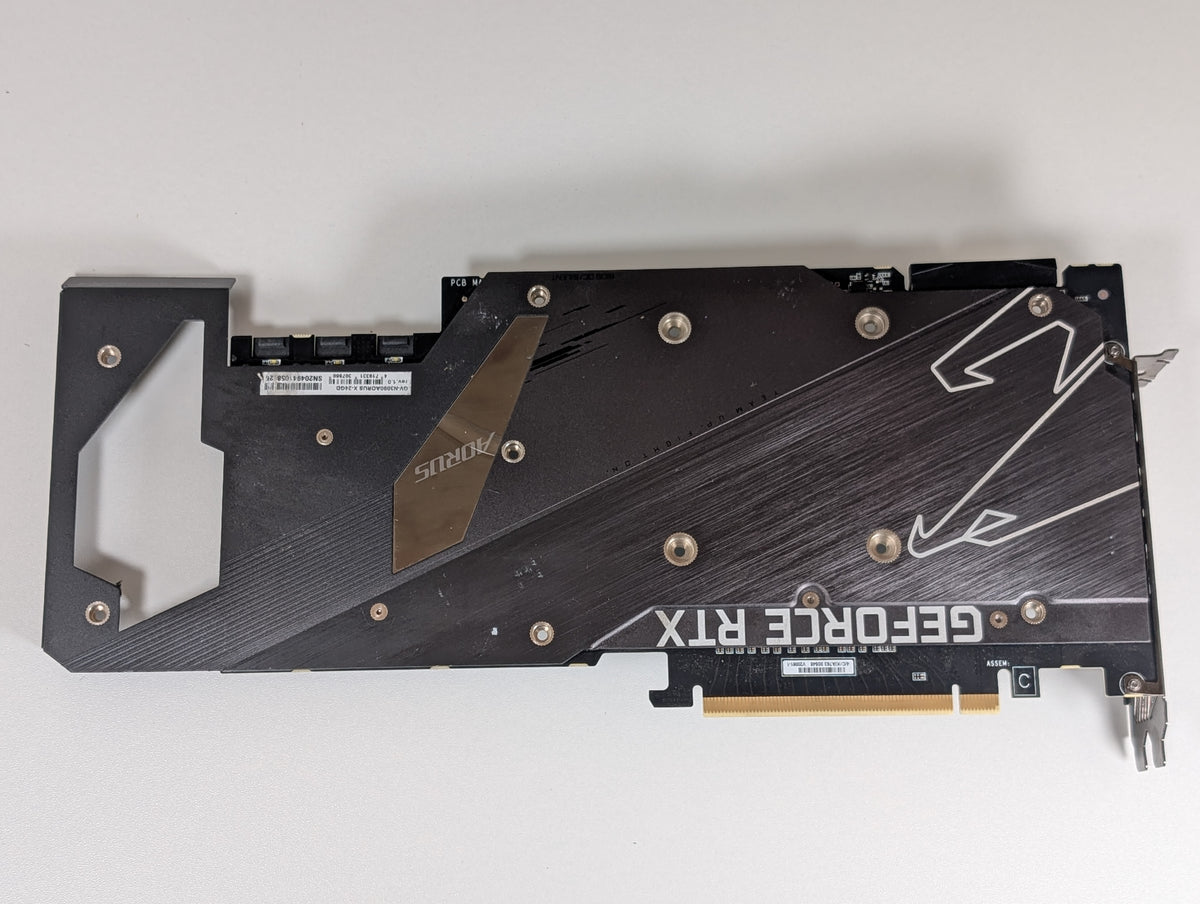 Aorus RTX3090 24GB GDDR6X Master Ki, Workstation & Gaming GPU - OHNE KÜHLER!