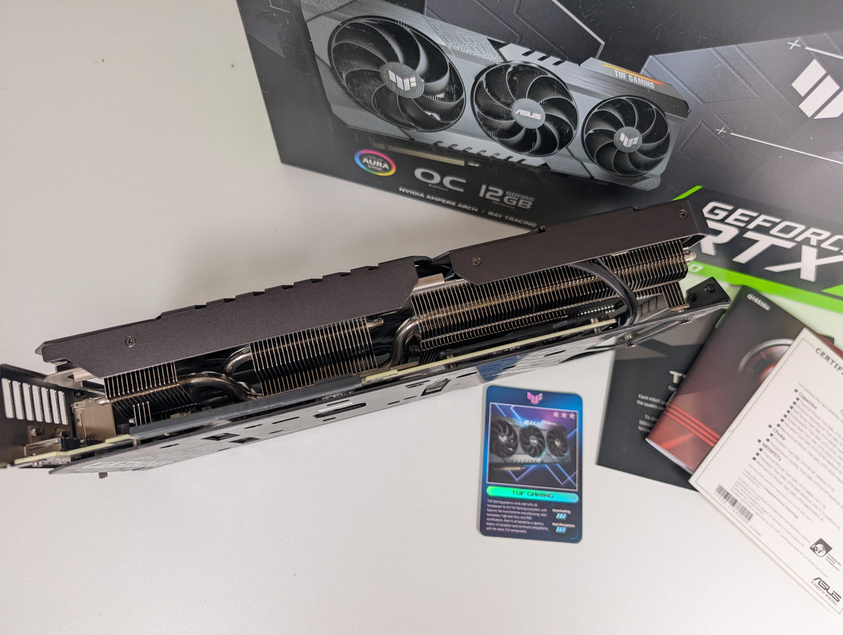 ASUS RTX3060 TUF 12GB GDDR6 Gaming Grafikkarte Nvidia GeForce