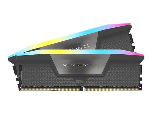 Corsair VENGEANCE RGB 64GB 2x32GB DDR5-6000 DIMM CL40 Gaming