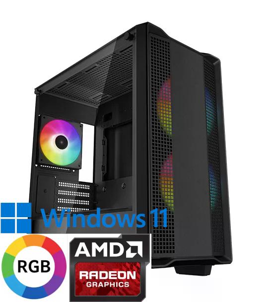 🔥Advanced Gaming PC RX6600 XT | 16GB RAM | 500GB SSD | 12 Kern CPU | Win 11🔥