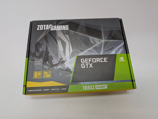 NEU! -ZOTAC NVIDIA GeForce GTX1660 Super 6GB GDDR6 + Rückgaberecht! #0-25-010604