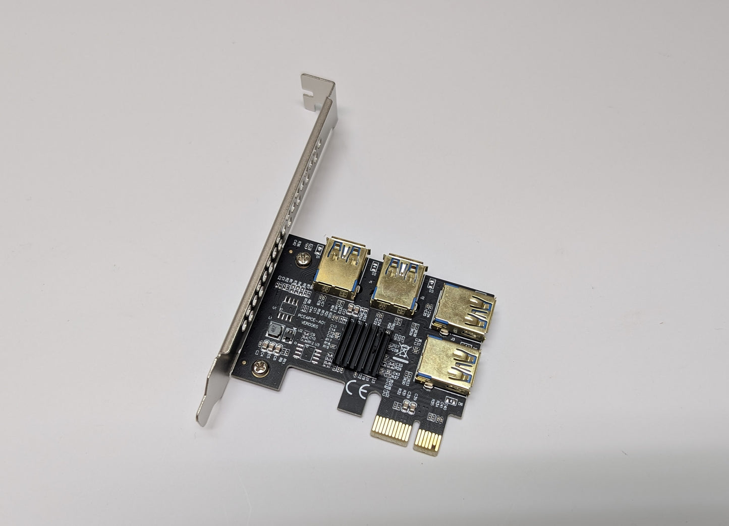 4-Port USB 3.0 Erweiterungskarte 5Gbit/s PCI-E X1