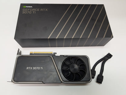 NVIDIA GeForce RTX3070 Ti Founders Edition 8GB GDDR6X