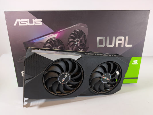 ASUS GeForce RTX3070 DUAL OC 8GB GDDR6 Gaming Grafikkarte