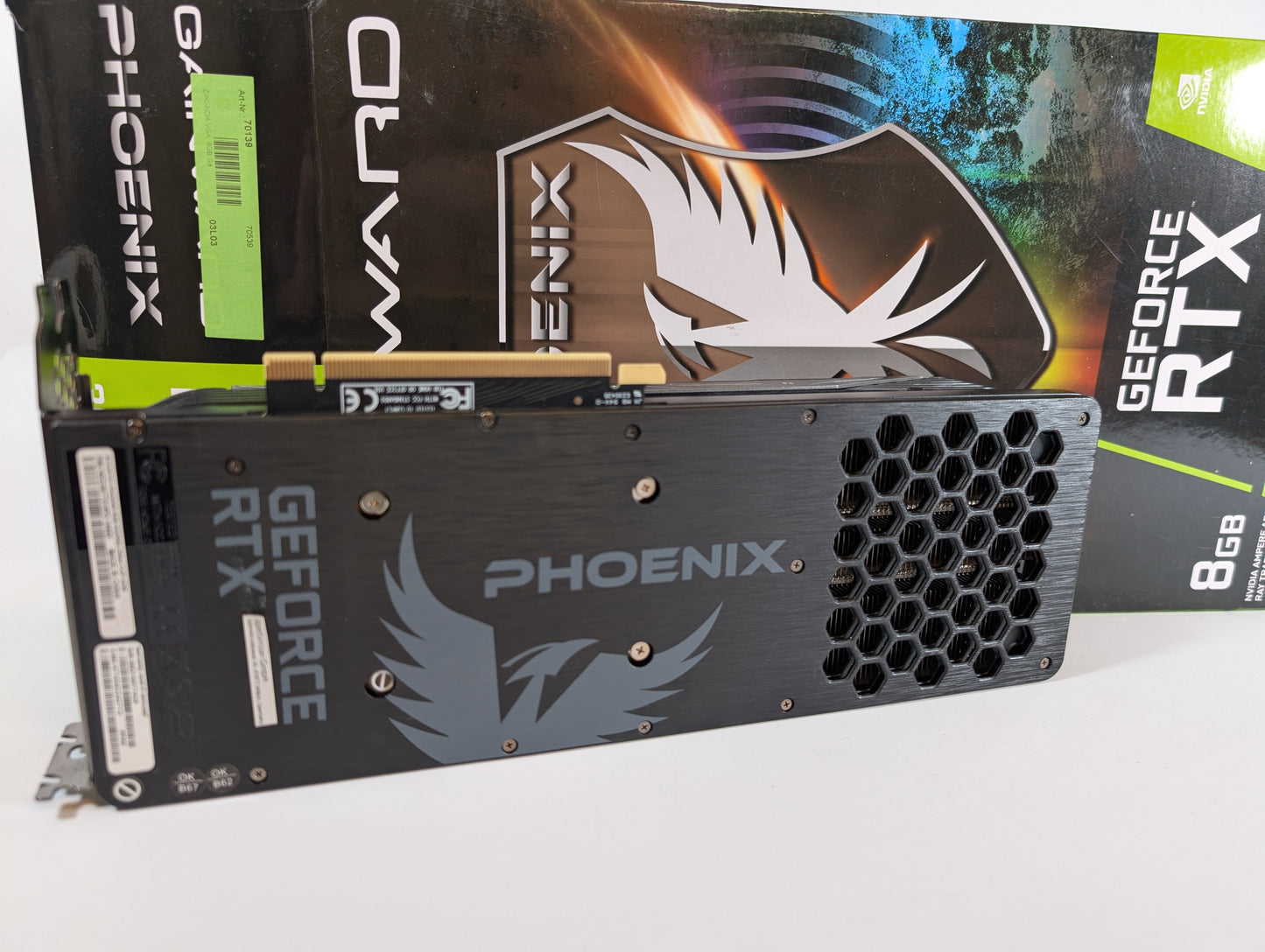 Gainward RTX3070 Ti Phoenix OC 8GB GDDR6 Gaming Grafikkarte