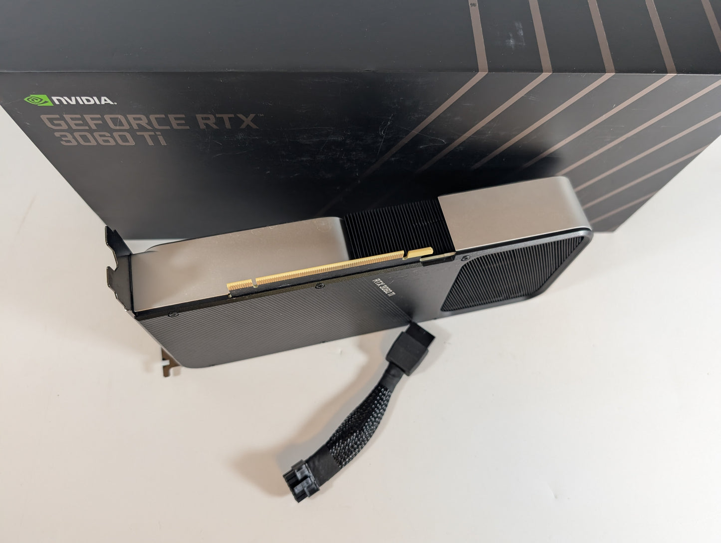 Nvidia RTX3060 Ti Founders edition FE 8GB GDDR6 Gaming Grafikkarte Sammlung + OVP