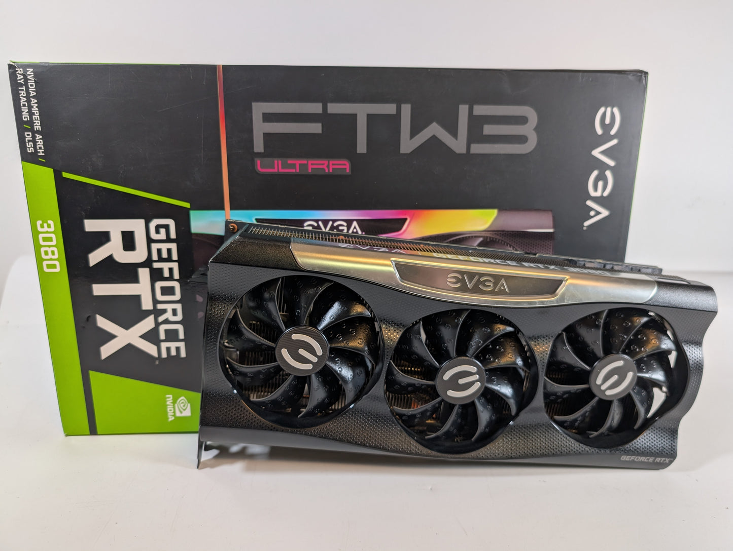 EVGA RTX3080 FTW3 Ultra 10GB GDDR6 - RGB Gaming Grafikkarte