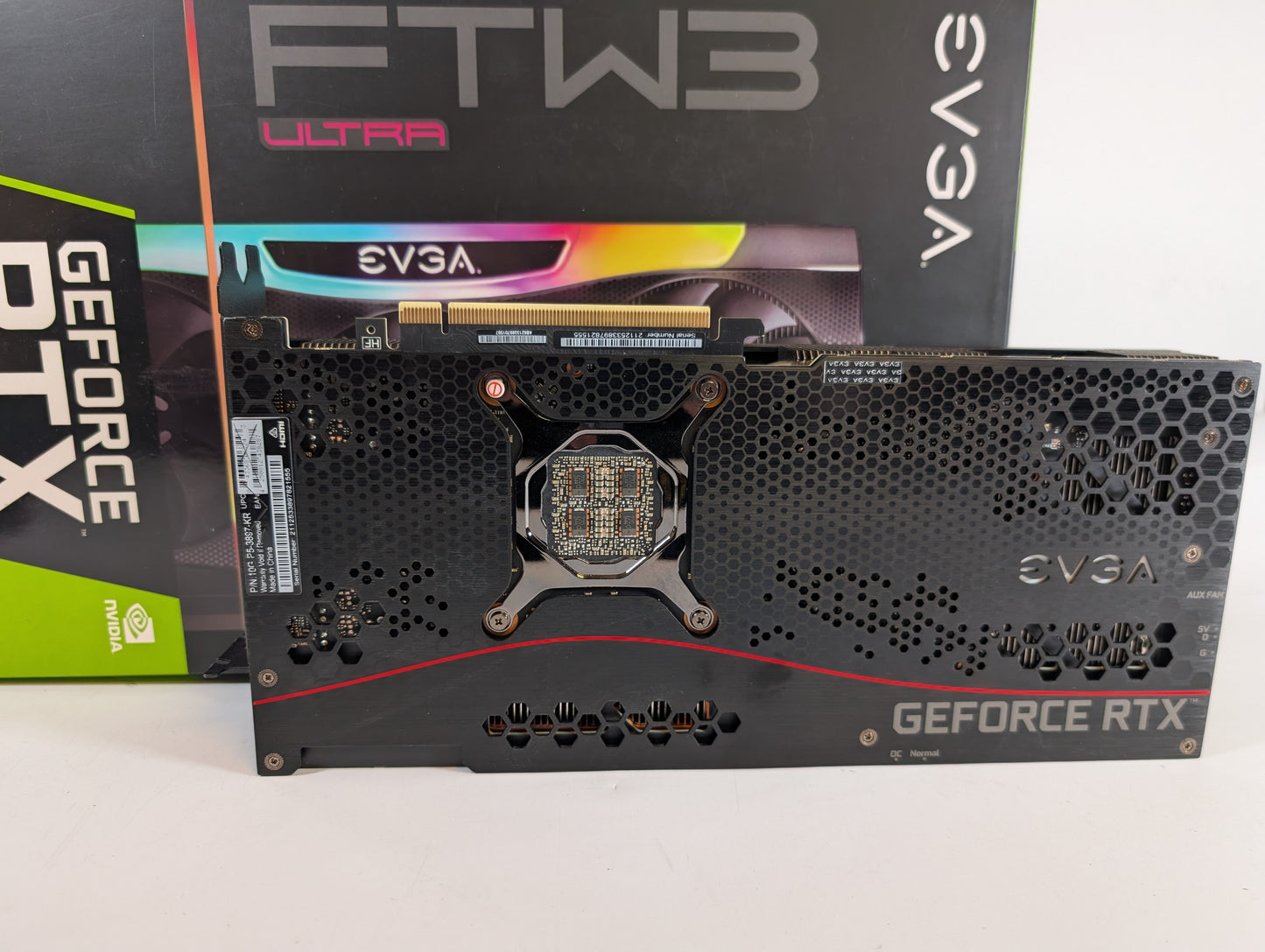EVGA RTX3080 FTW3 Ultra 10GB GDDR6 - RGB Gaming Grafikkarte