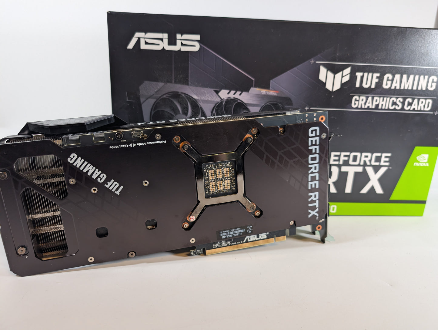 Asus RTX3080 TUF GAMING 10GB GDDR6 - RGB Gaming Grafikkarte