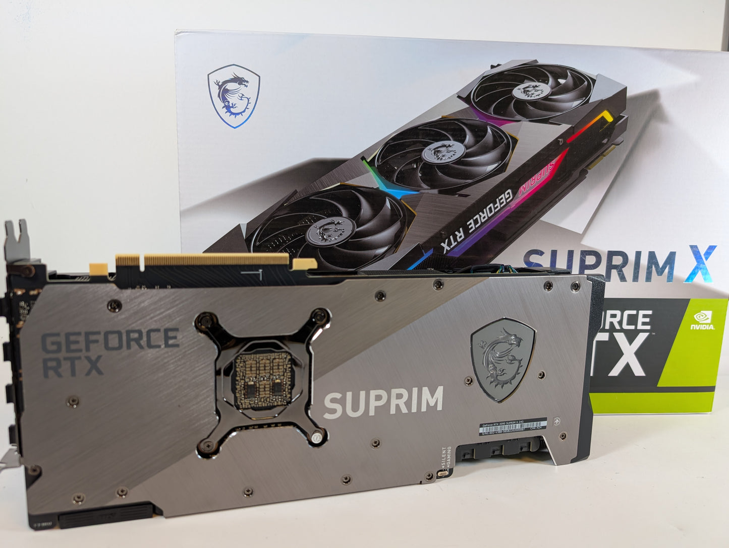 MSI RTX3090 Suprim X OC 24GB GDDR6X Gaming Grafikkarte