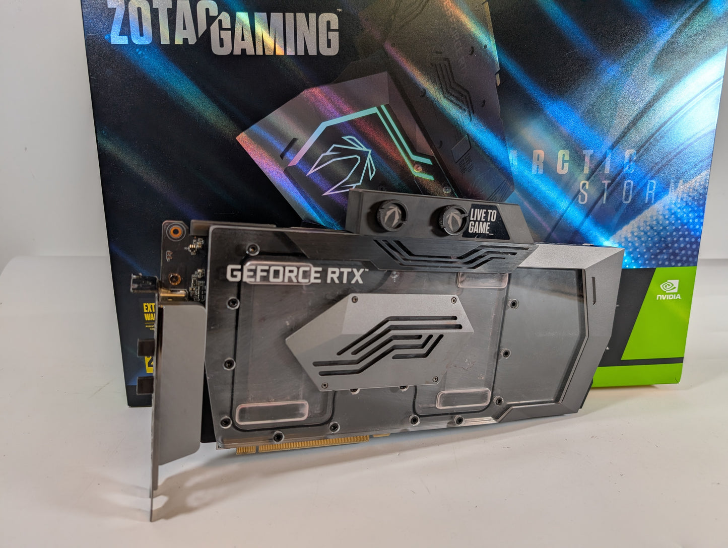 Zotac RTX3090 Artic Storm Water 24GB GDDR6X Gaming /KI /Workstation Grafikkarte