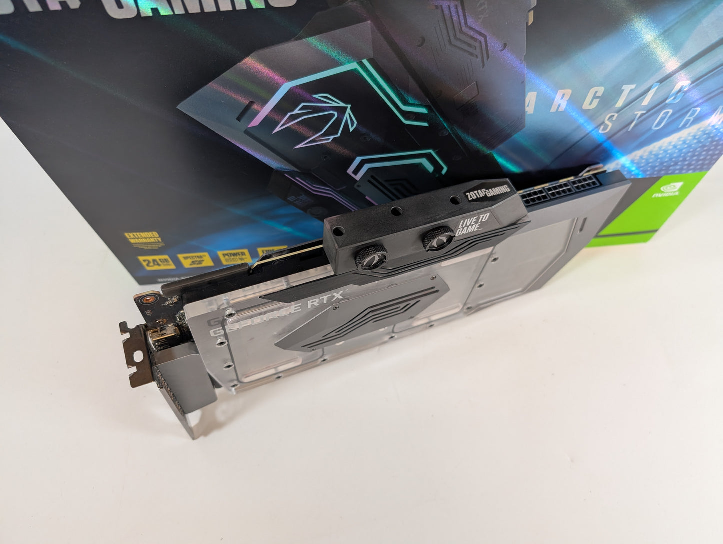 Zotac RTX3090 Artic Storm Water 24GB GDDR6X Gaming /KI /Workstation Grafikkarte