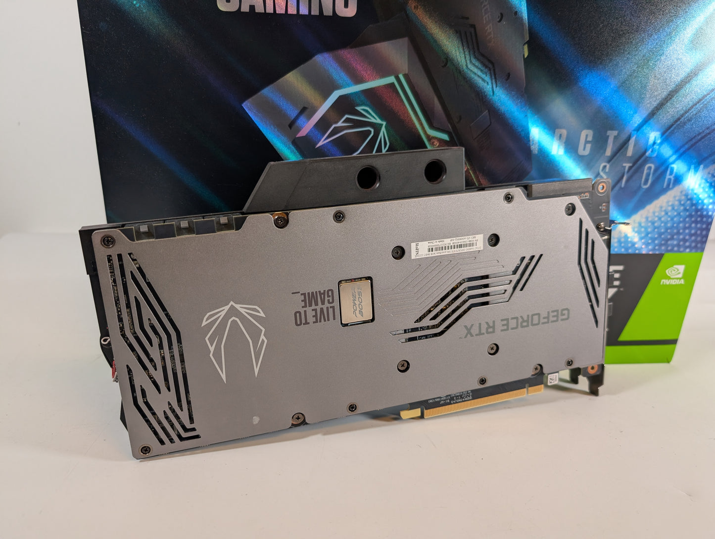 Zotac RTX3090 Artic Storm Water 24GB GDDR6X Gaming /KI /Workstation Grafikkarte