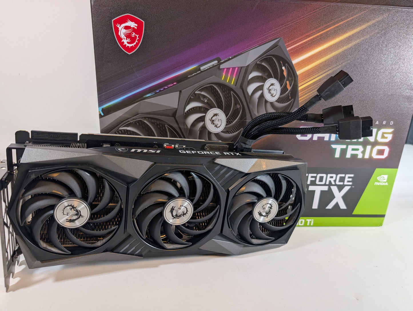 MSI RTX3090 Ti Gaming Trio X 24GB GDDR6X Gaming /KI /Workstation Grafikkarte