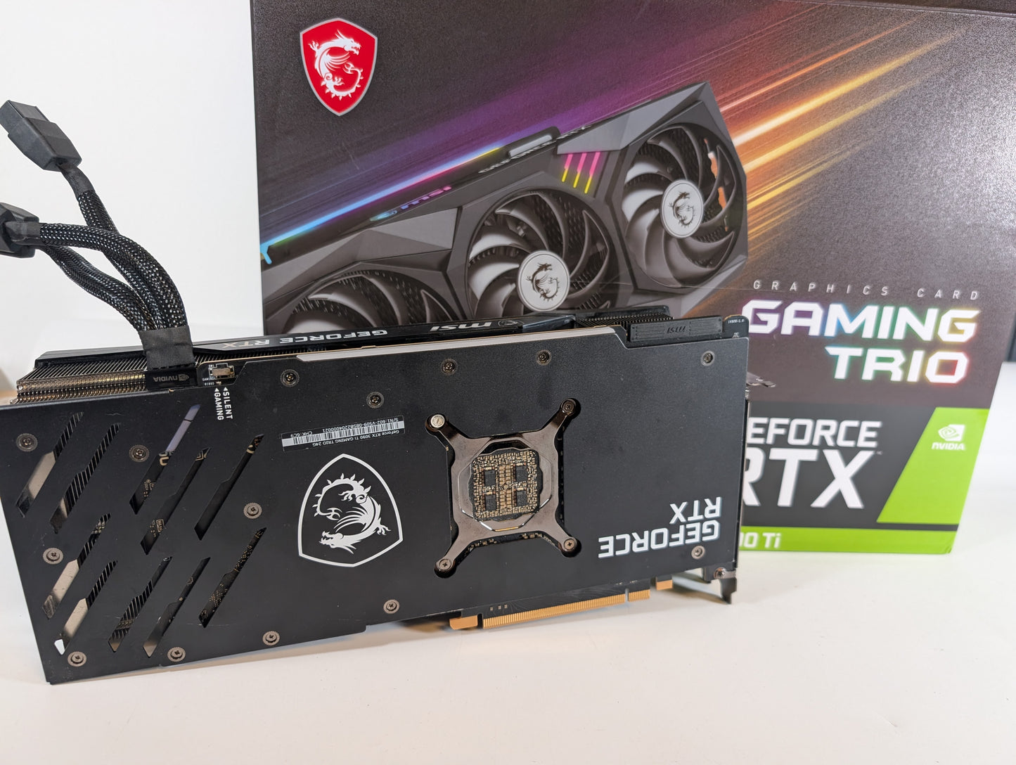 MSI RTX3090 Ti Gaming Trio X 24GB GDDR6X Gaming /KI /Workstation Grafikkarte