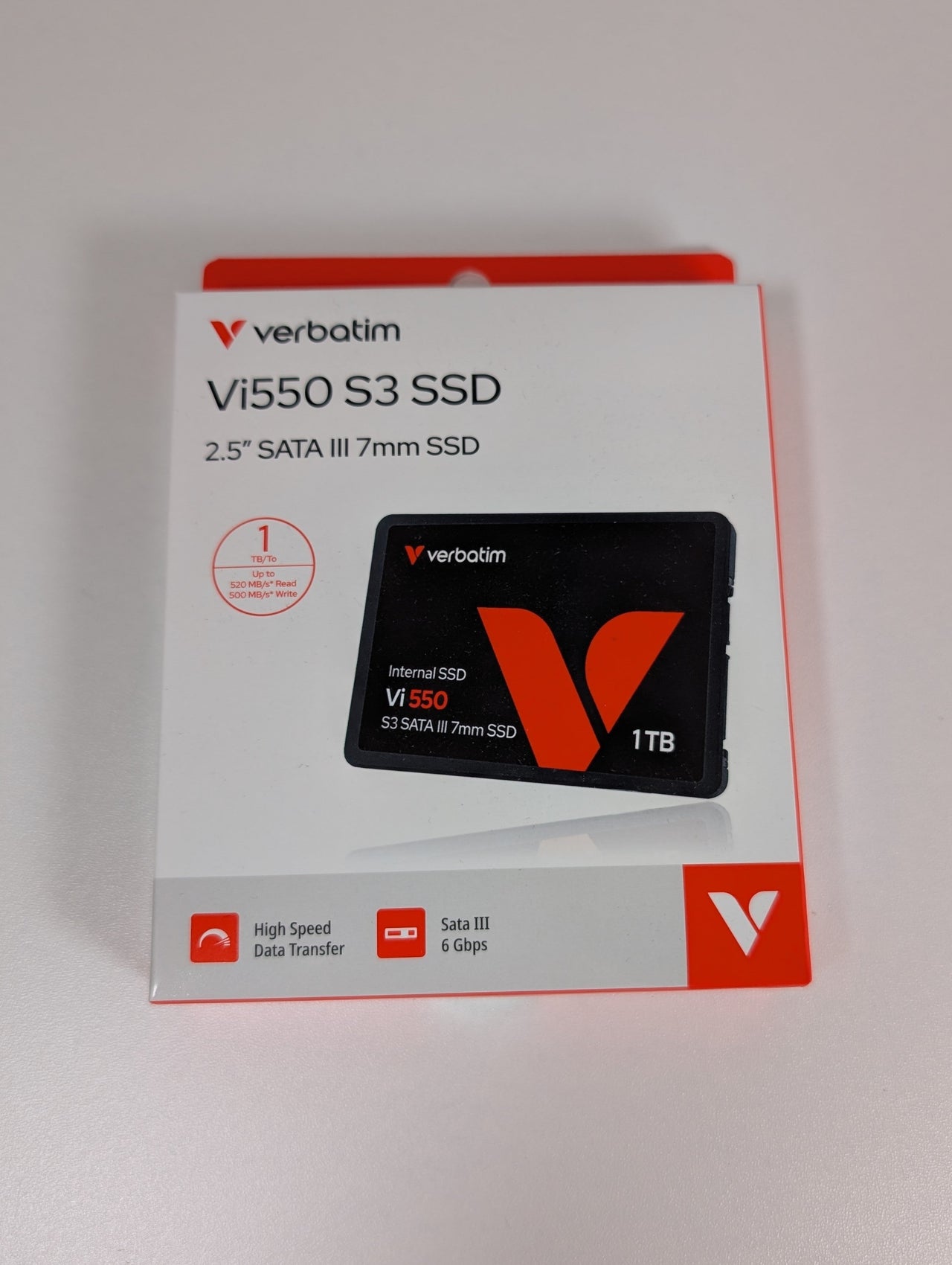 Verbatim 1TB SSD Vi550 S3 - Gaming, Office PC - NEU Versiegelt