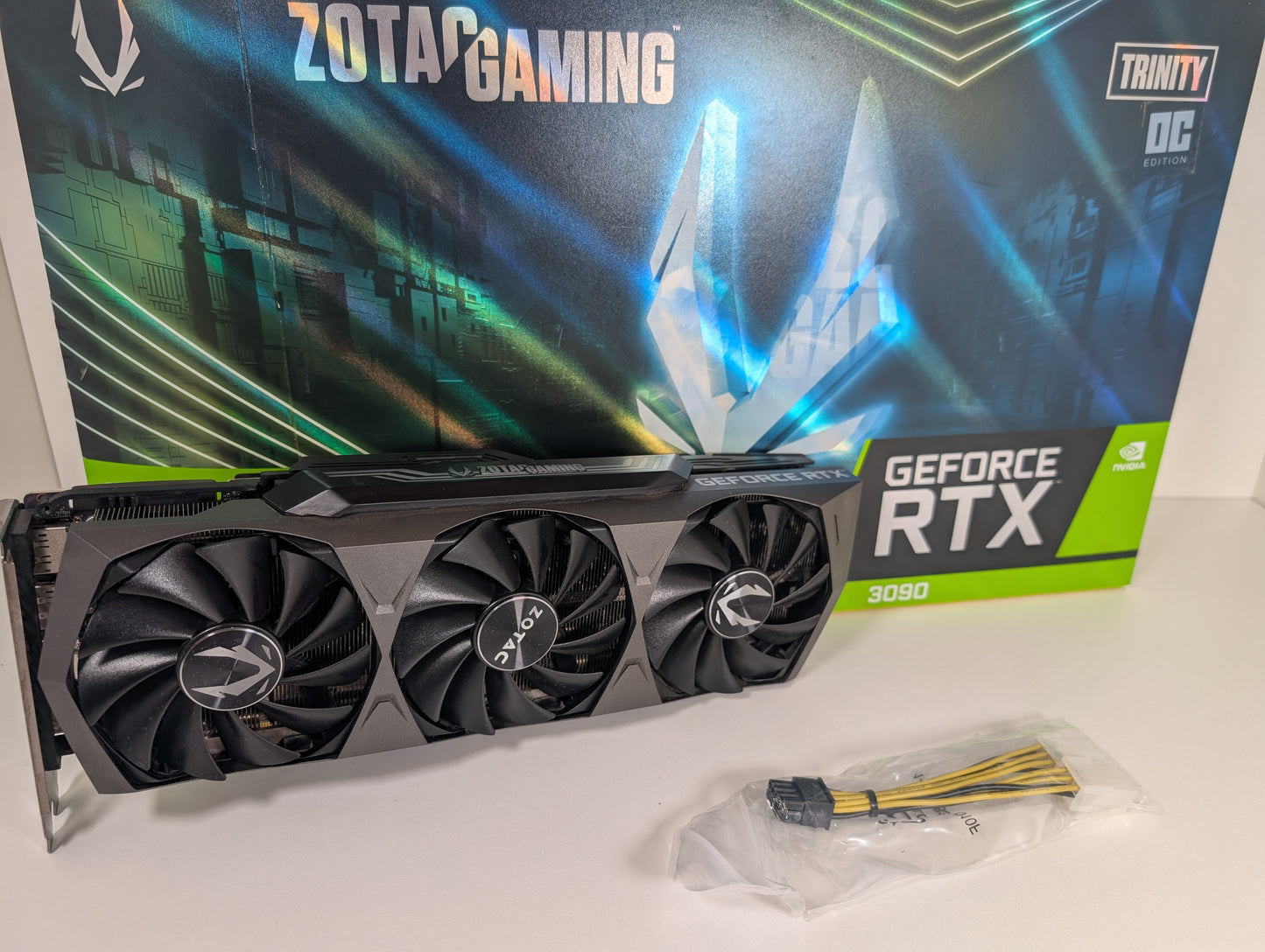 Zotac RTX3090 Trinity 24GB GDDR6X KI, Workstation & Gaming Grafikkarte