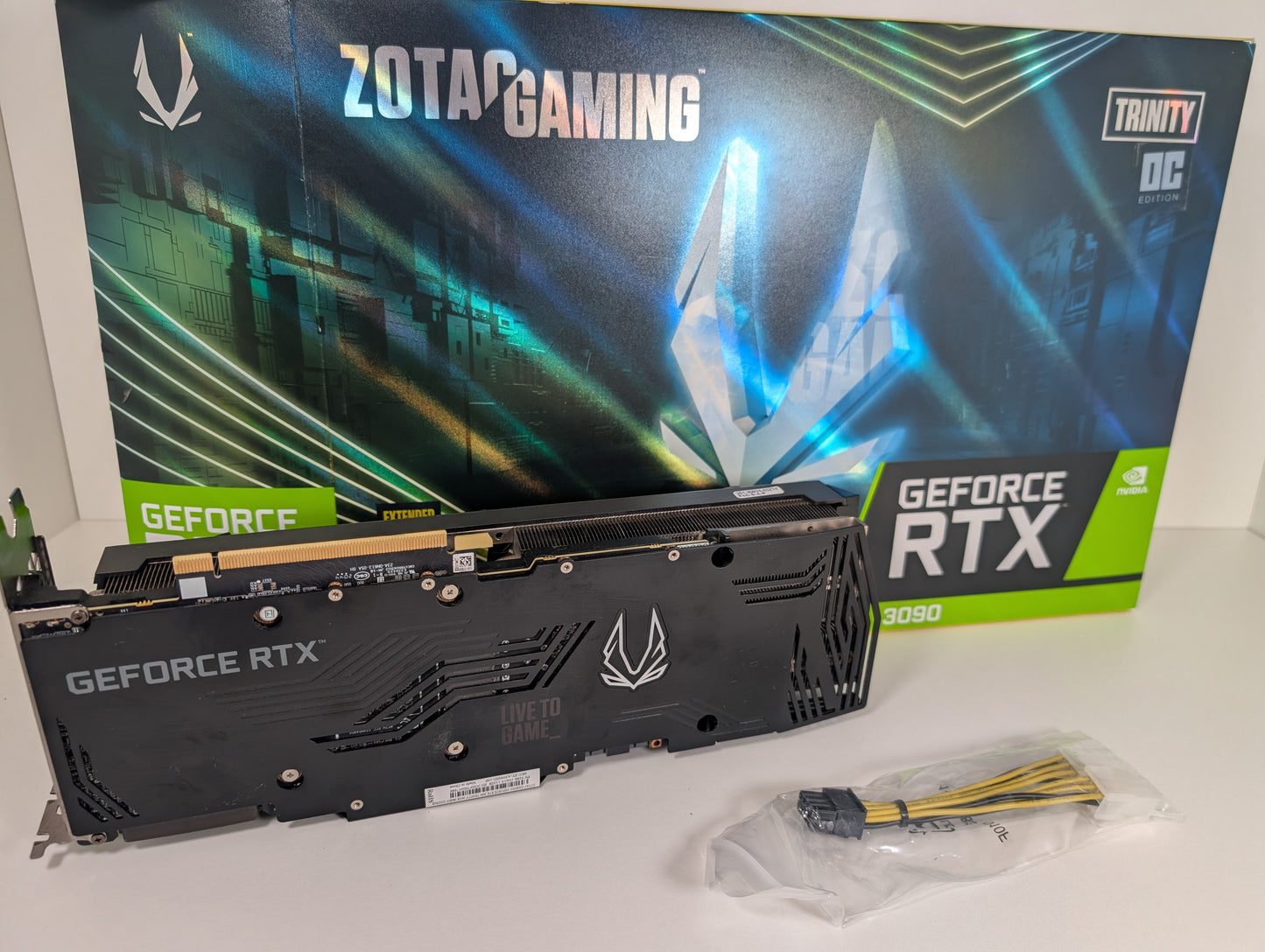 Zotac RTX3090 Trinity 24GB GDDR6X KI, Workstation & Gaming Grafikkarte