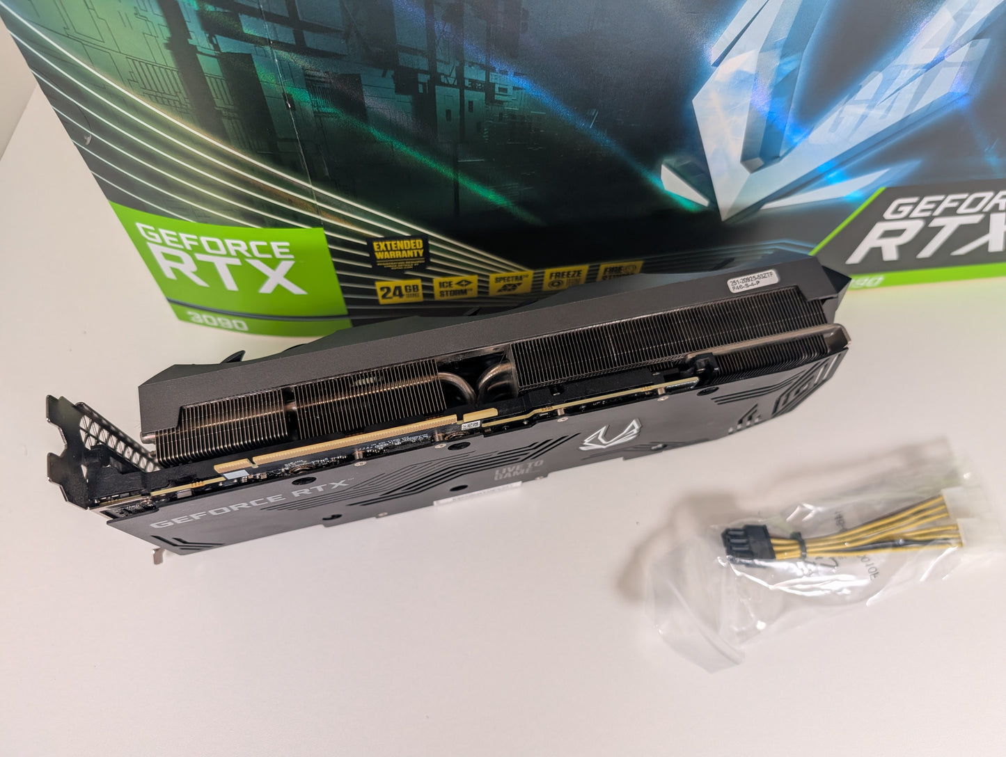 Zotac RTX3090 Trinity 24GB GDDR6X KI, Workstation & Gaming Grafikkarte