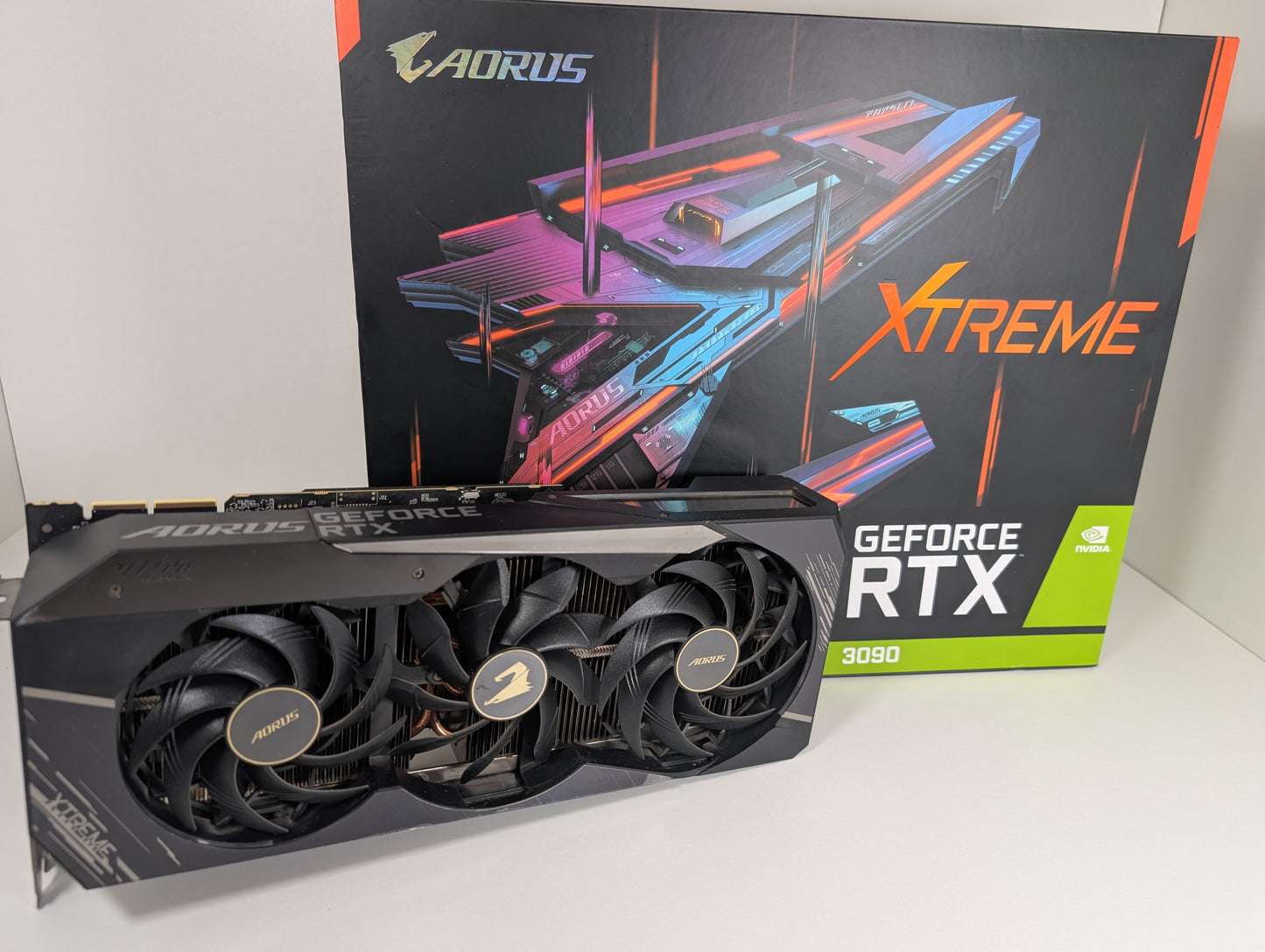 Aorus RTX3090 Master 24GB GDDR6X KI, Workstation & Gaming Grafikkarte