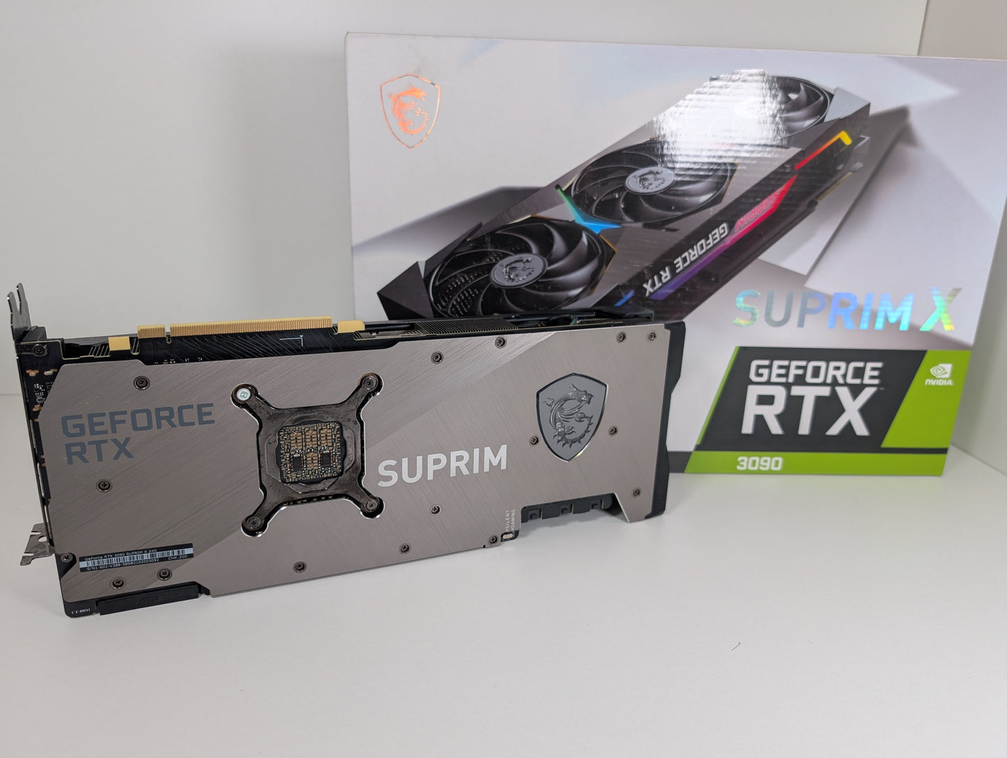 MSI RTX3090 Suprim 24GB GDDR6X Ki, Workstation & Gaming Grafikkarte