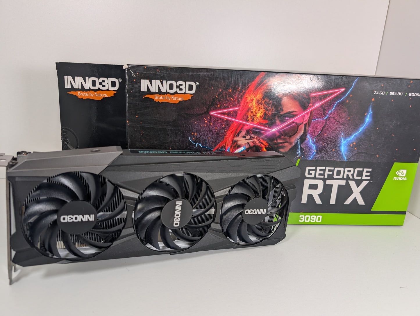 Inno3D RTX3090 Pro X3 24GB GDDR6X Ki, Workstation & Gaming Grafikkarte
