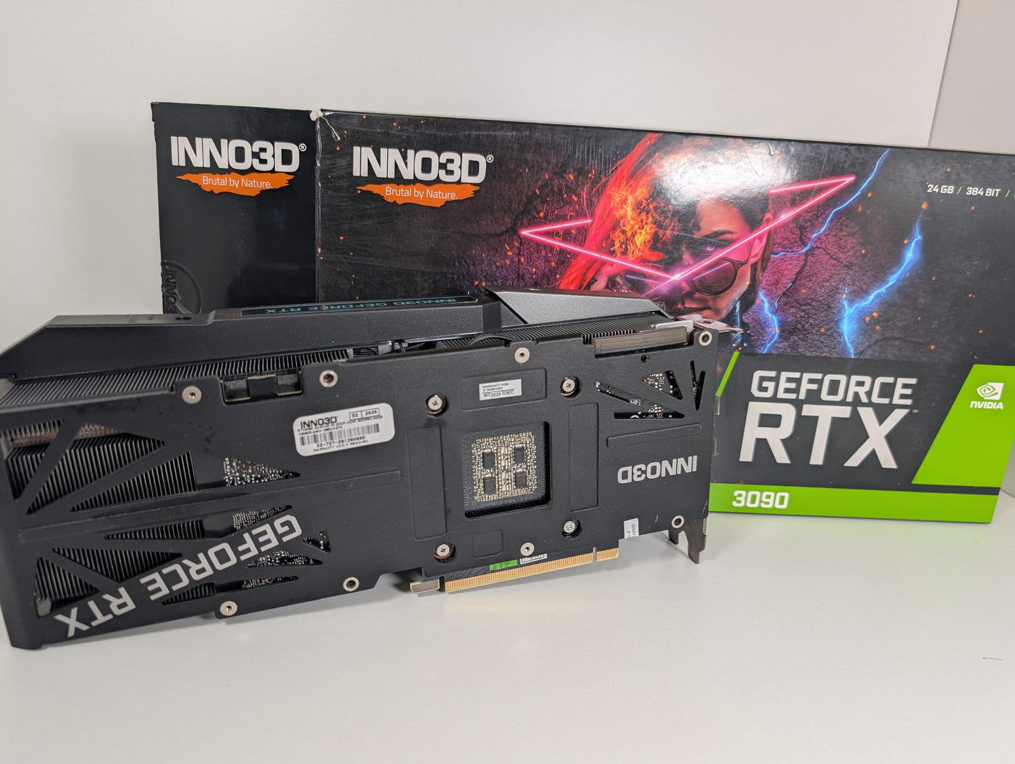 Inno3D RTX3090 Pro X3 24GB GDDR6X Ki, Workstation & Gaming Grafikkarte