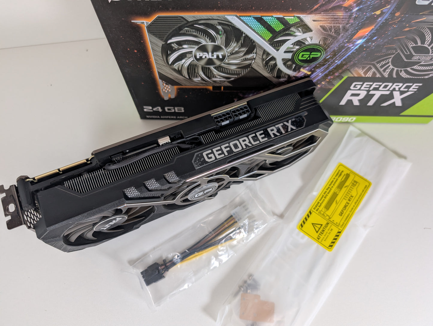Palit RTX3090 Gaming Pro 24GB GDDR6X Ki, Workstation & Gaming Grafikkarte