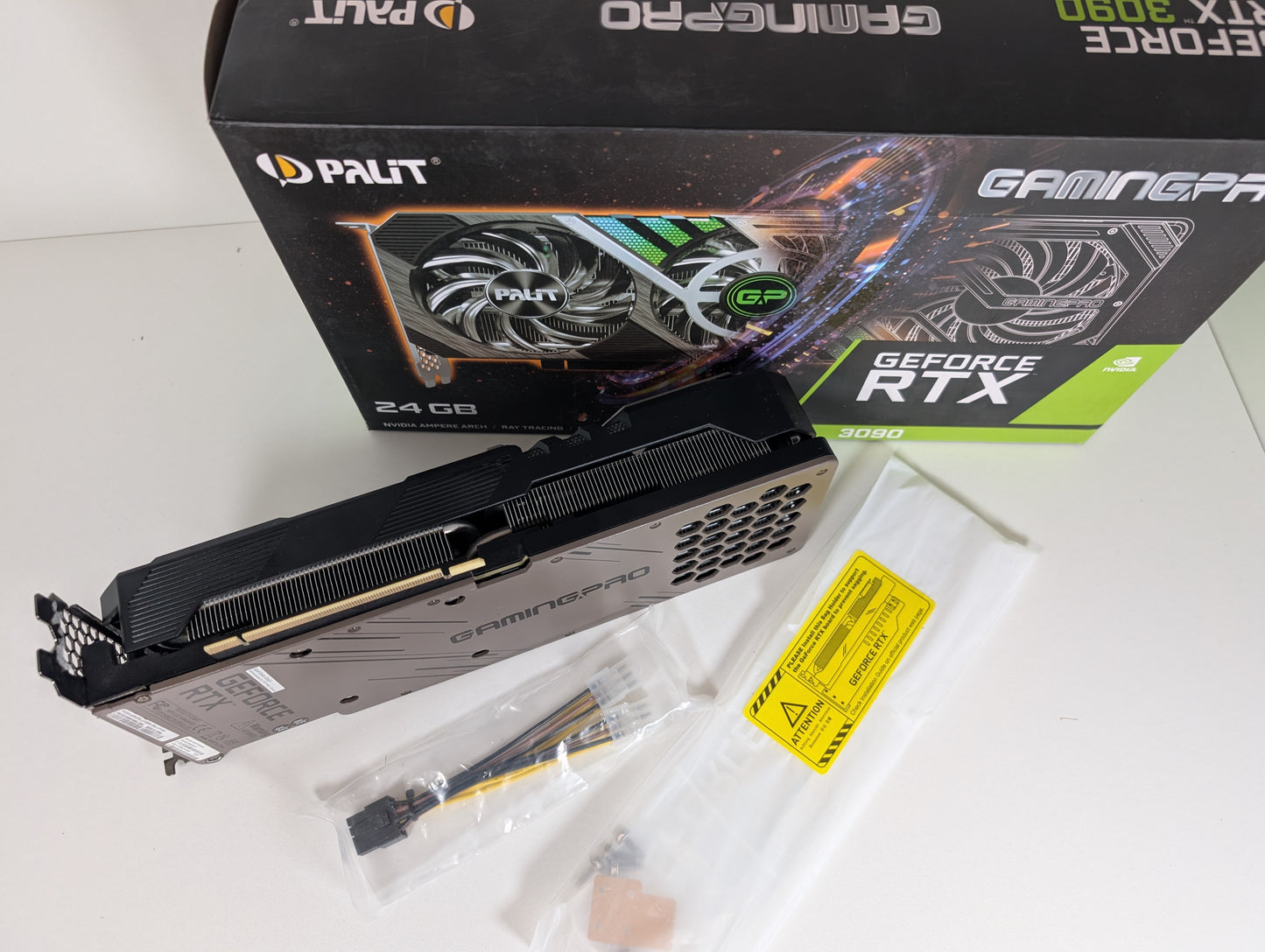 Palit RTX3090 Gaming Pro 24GB GDDR6X Ki, Workstation & Gaming Grafikkarte