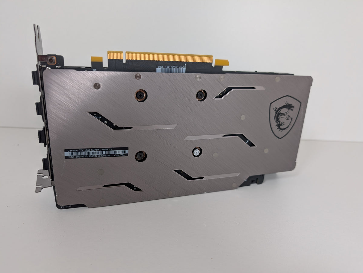 MSI GTX1660 super 6GB GDDR6 Gaming X RGB Grafikkarte