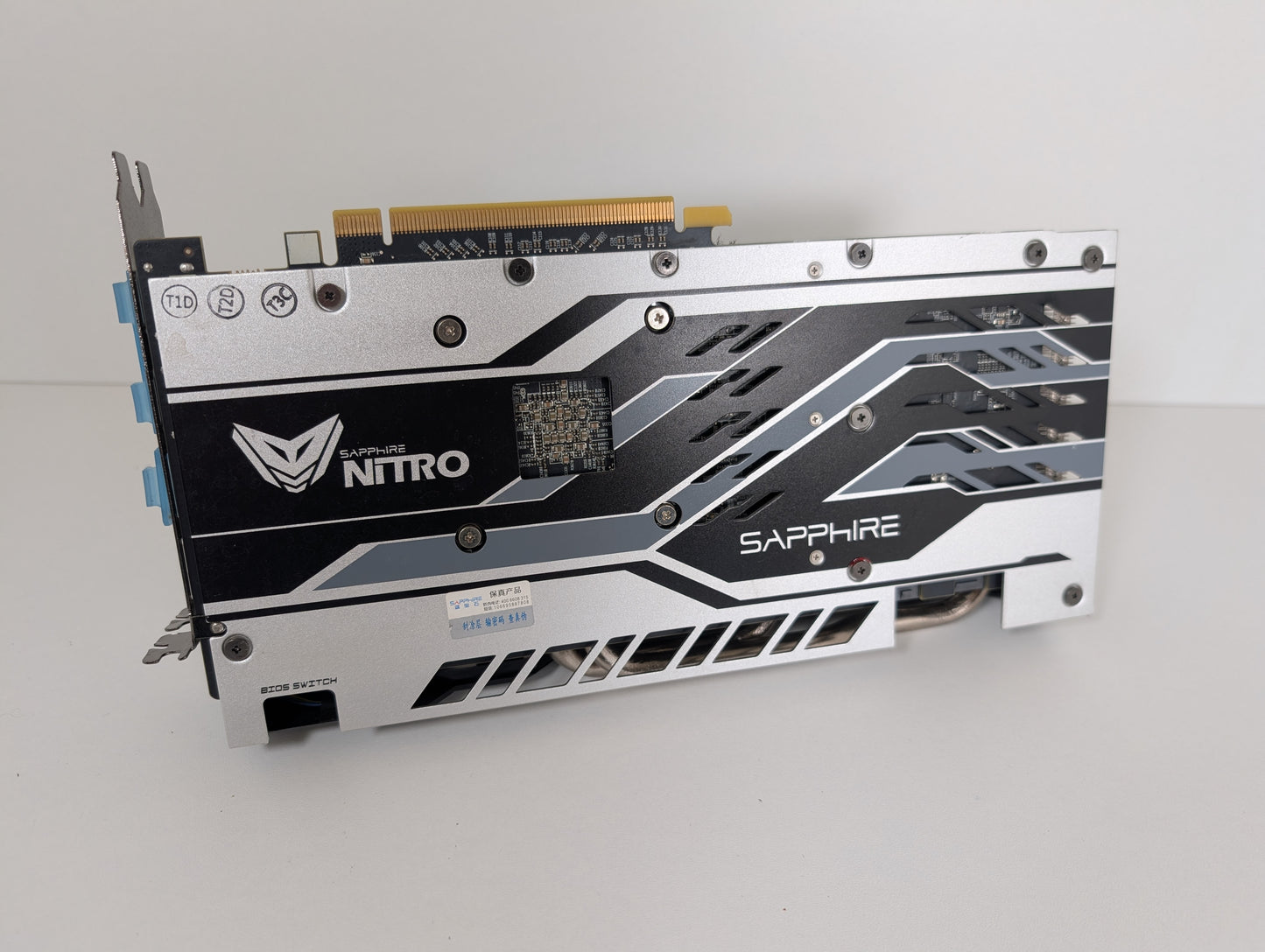Sapphire RX580 8GB 8GB GDDR5 Nitro + RGB Gaming Grafikkarte
