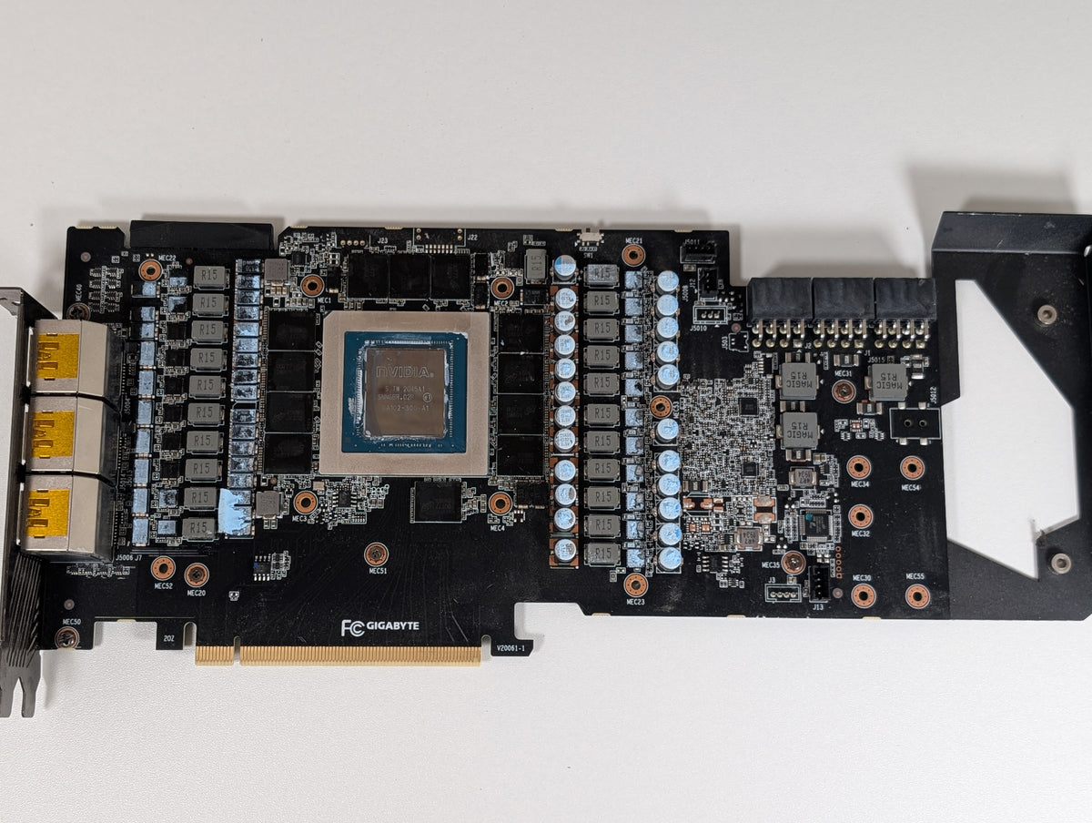 Aorus RTX3090 24GB GDDR6X Master Ki, Workstation & Gaming GPU - OHNE KÜHLER!