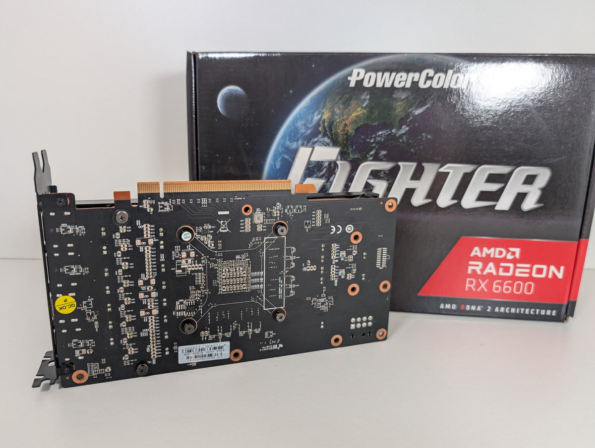 Power Color RX6600 Fighter 8GB GDDR6 Gaming Grafikkarte