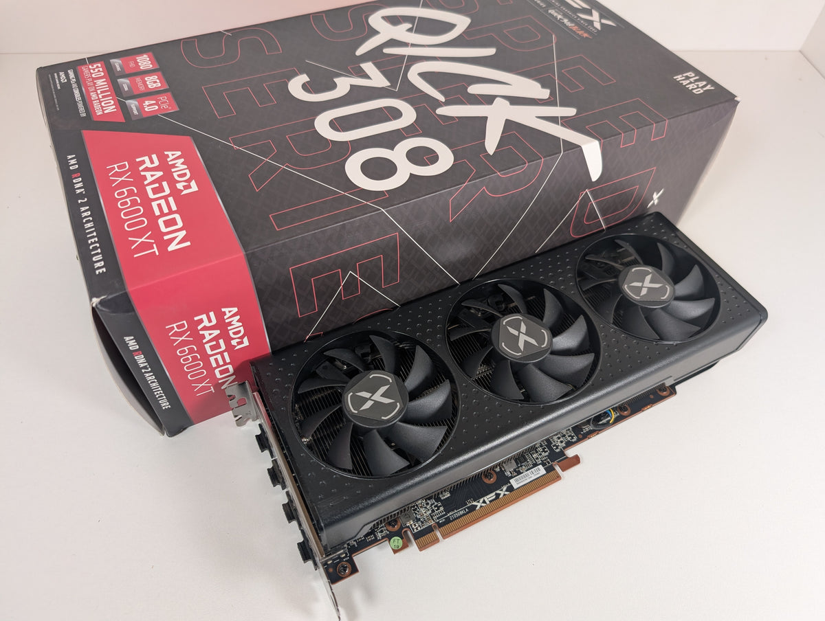 XFX RX6600 XT Quick 308 8GB GDDR6 Gaming Grafikkarte