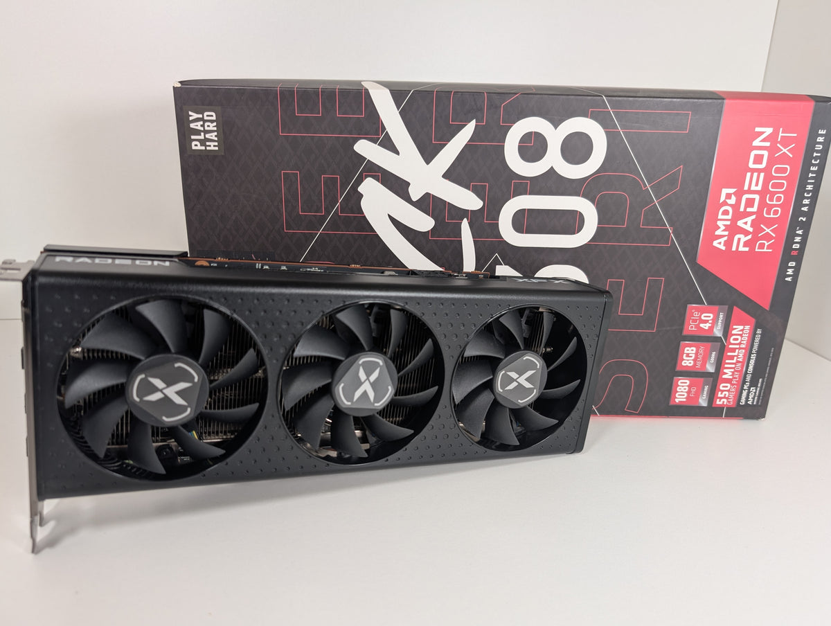 XFX RX6600 XT Quick 308 8GB GDDR6 Gaming Grafikkarte