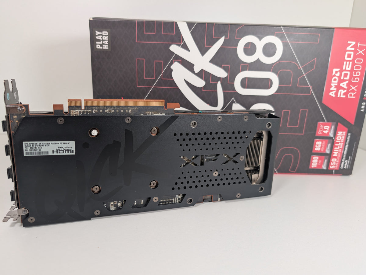 XFX RX6600 XT Quick 308 8GB GDDR6 Gaming Grafikkarte