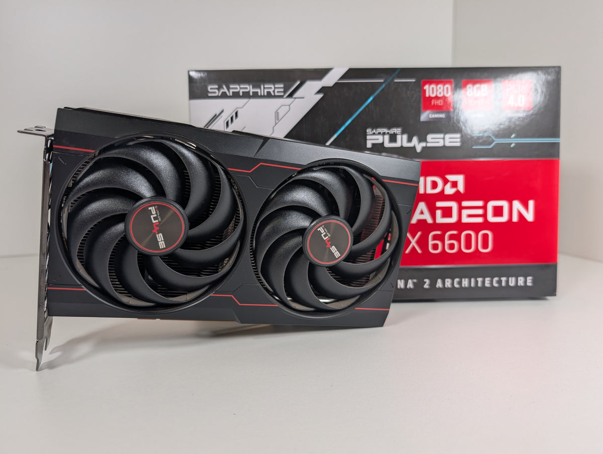 Sapphire RX 6600 8GB GDDR6 Pulse Gaming Grafikkarte AMD Radeon