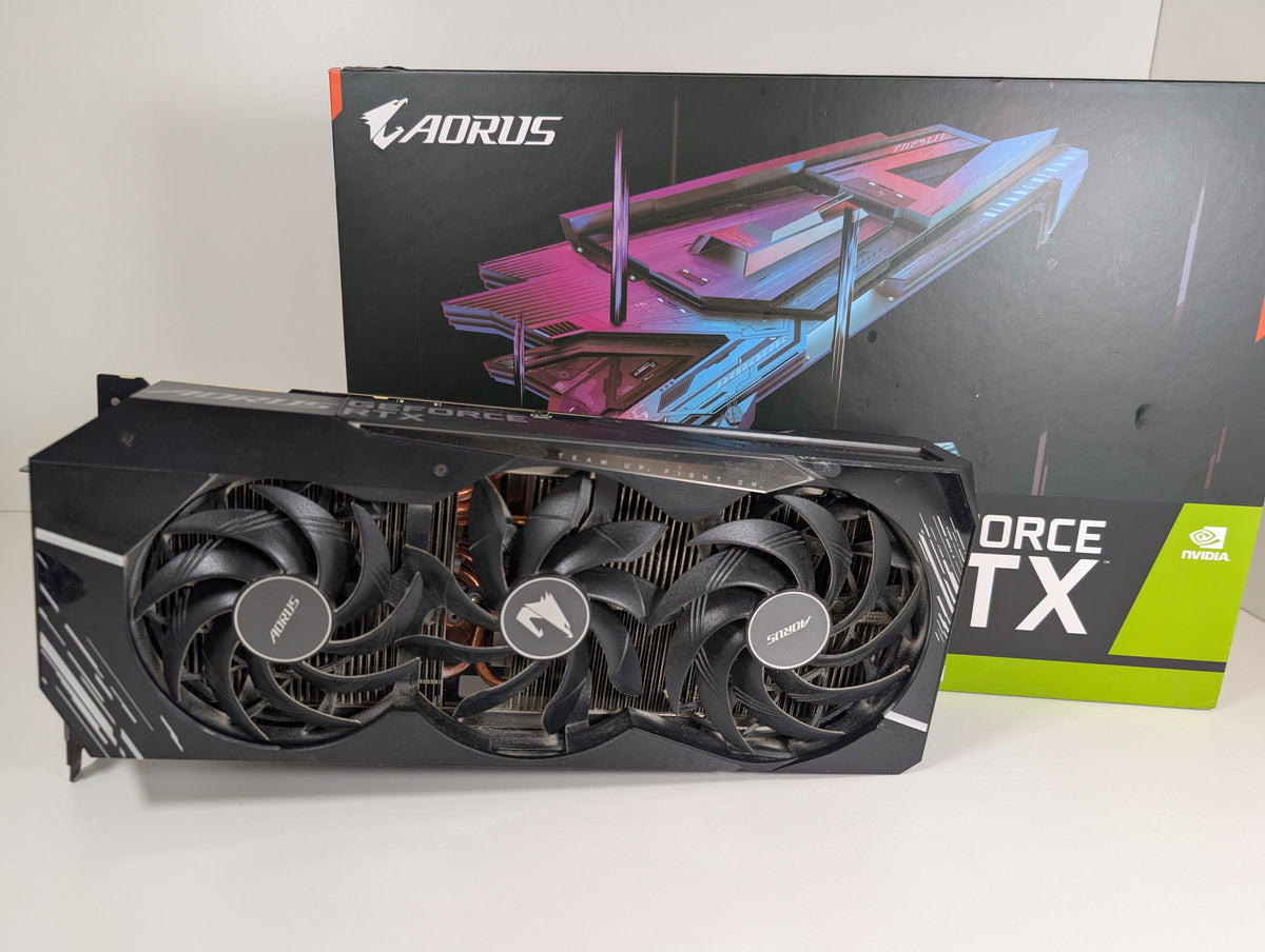Aorus RTX3090 Extreme Master 24GB GDDR6X Gaming, KI & Workstation Grafikkarte