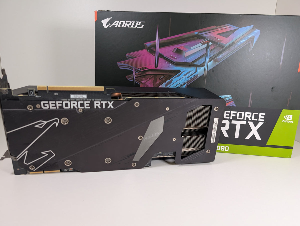 Aorus RTX3090 Extreme Master 24GB GDDR6X Gaming, KI & Workstation Grafikkarte