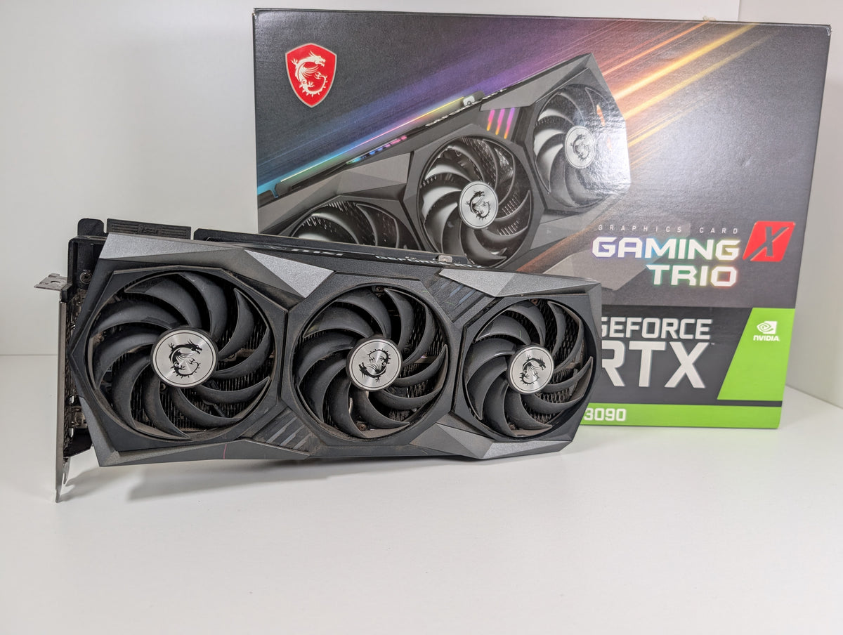 MSI RTX3090 Trio 24GB GDDR6X Gaming, KI & Workstation Grafikkarte
