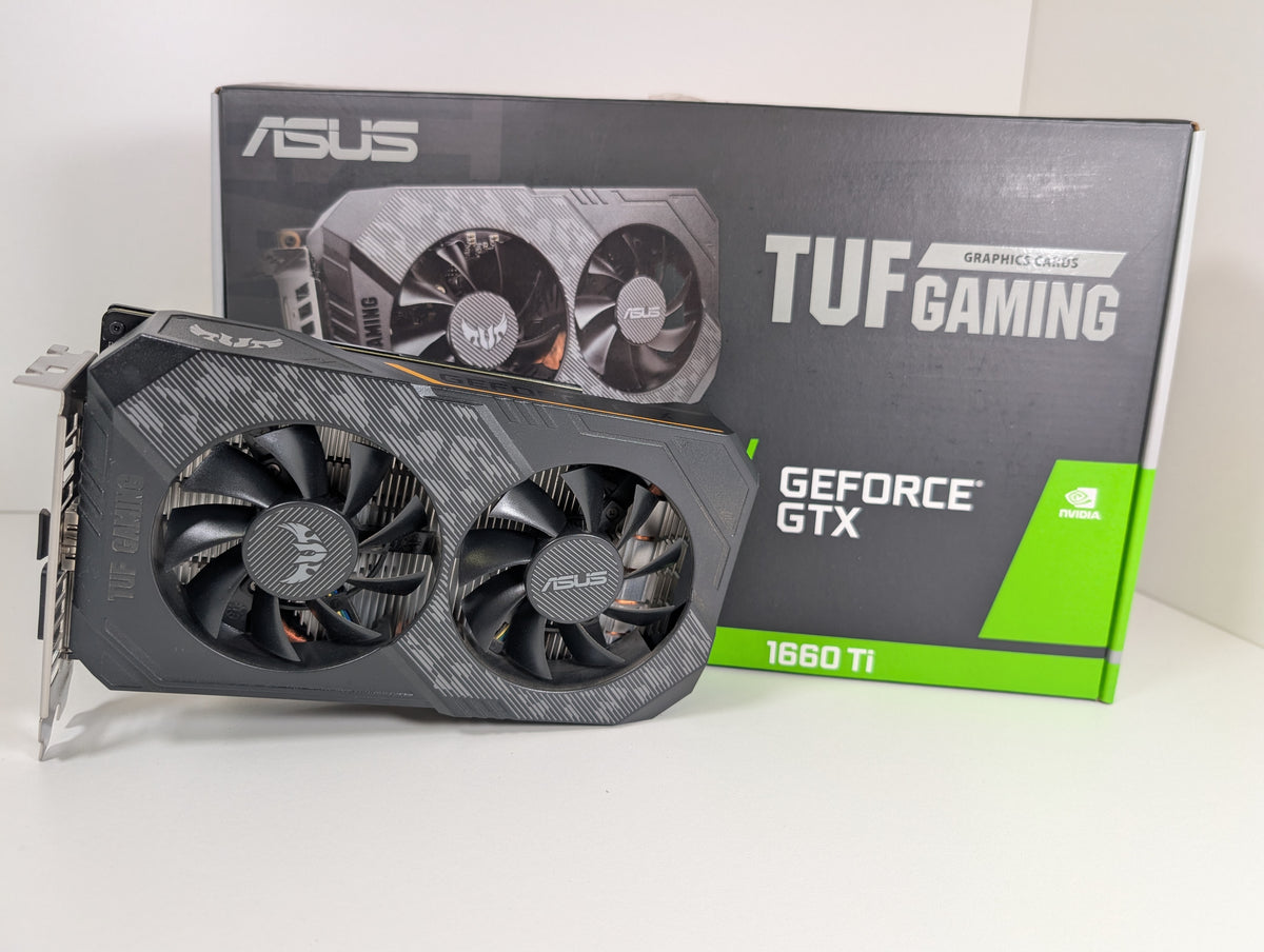 ASUS GTX1660 Ti 6GB GDDR6 TUF Gaming Grafikkarte Nvidia Geforce