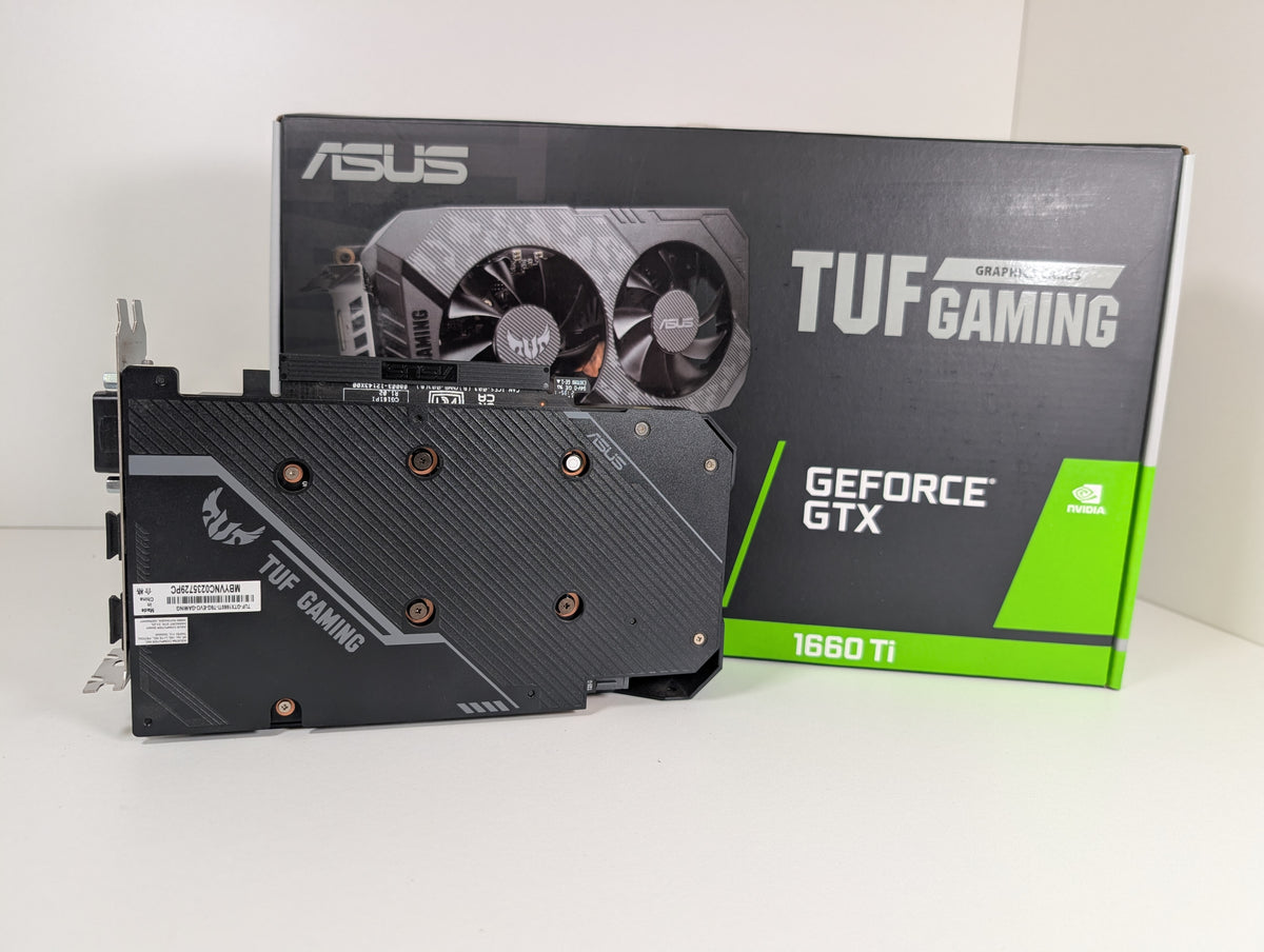 ASUS GTX1660 Ti 6GB GDDR6 TUF Gaming Grafikkarte Nvidia Geforce
