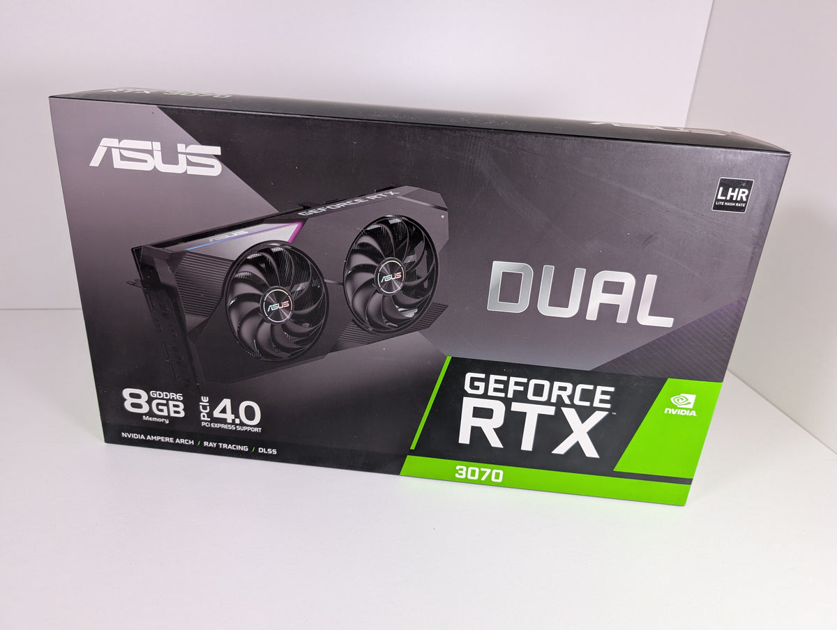 ASUS RTX3070 Dual 8GB GDDR6 Gaming Grafikkarte Nvidia GeForce NEU!
