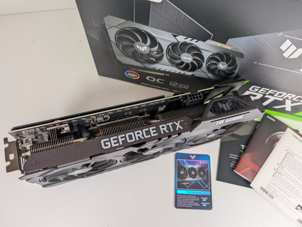 ASUS RTX3060 TUF 12GB GDDR6 Gaming Grafikkarte Nvidia GeForce