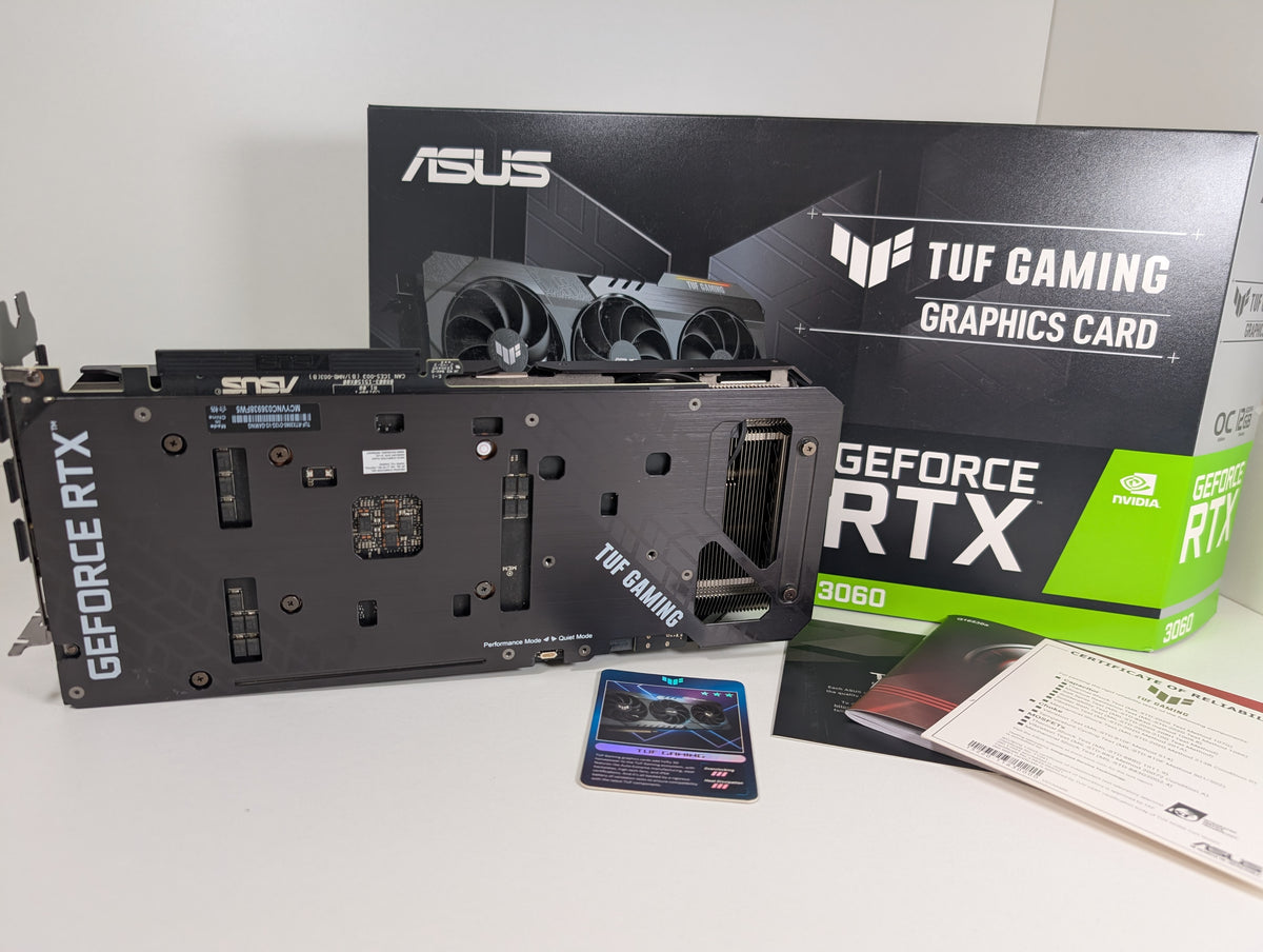 ASUS RTX3060 TUF 12GB GDDR6 Gaming Grafikkarte Nvidia GeForce