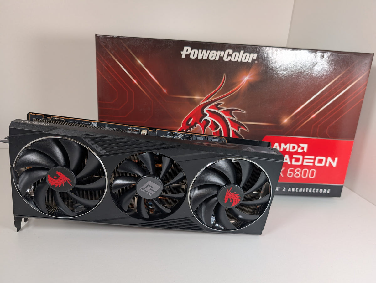 PowerColor RX6800 Red Dragon 16GB GDDR6 Gaming Grafikkarte AMD