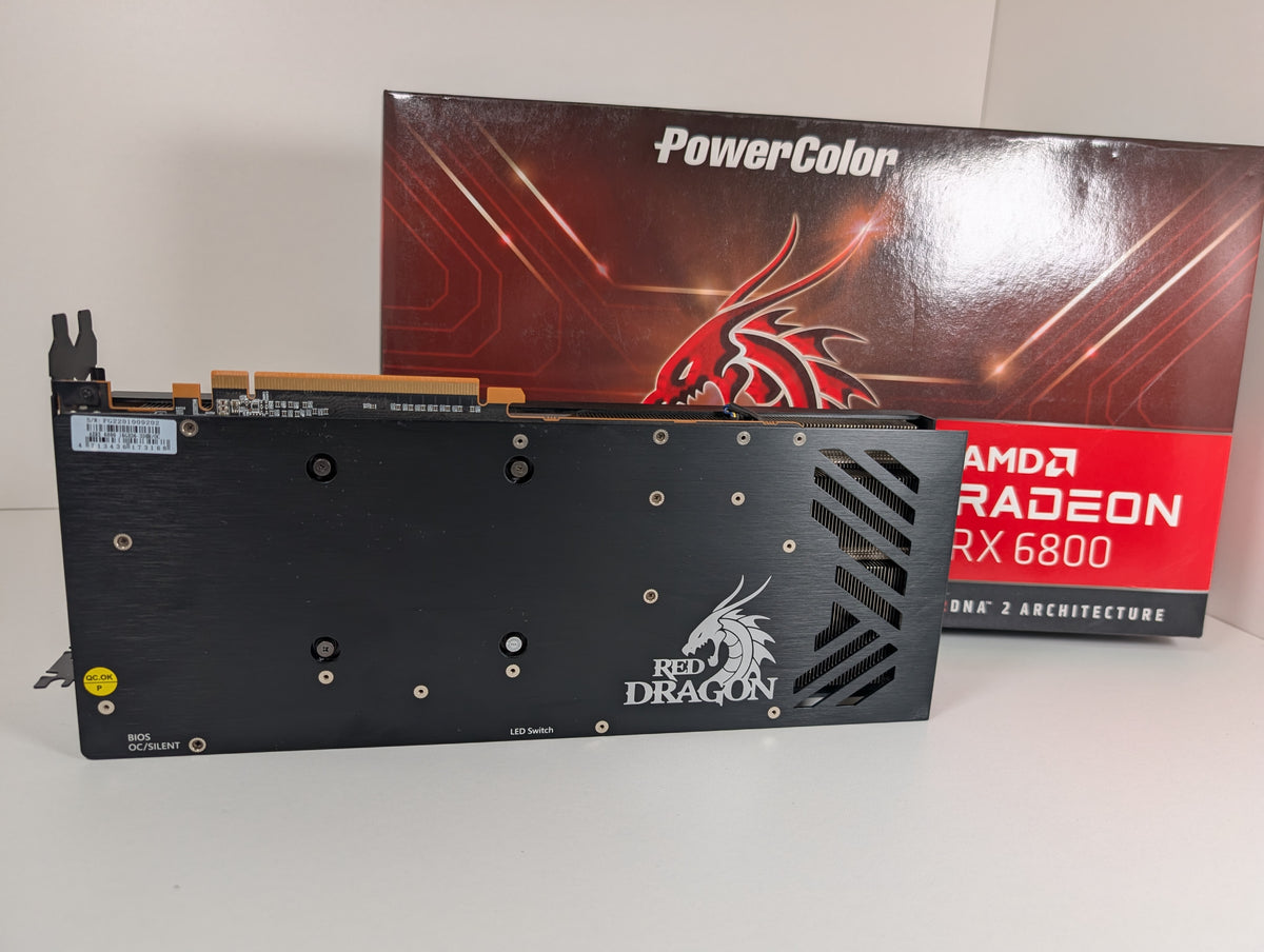 PowerColor RX6800 Red Dragon 16GB GDDR6 Gaming Grafikkarte AMD