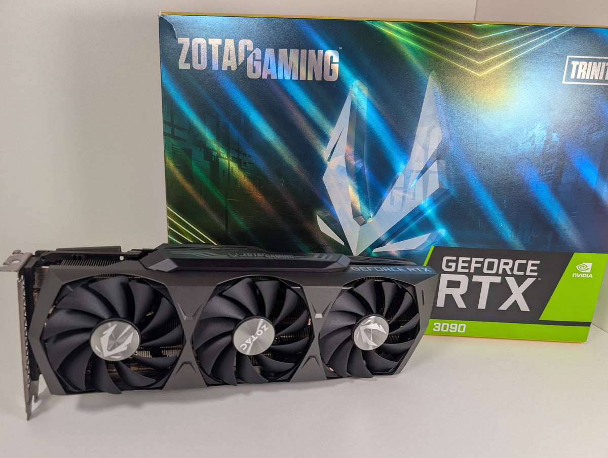 ZOTAC RTX3090 Trinity 24GB GDDR6X Gaming, KI & Workstation Grafikkarte Nvidia