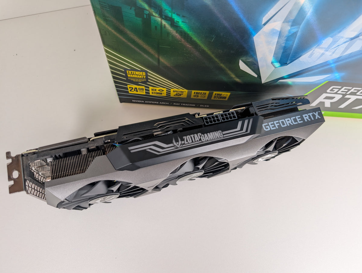 ZOTAC RTX3090 Trinity 24GB GDDR6X Gaming, KI & Workstation Grafikkarte Nvidia